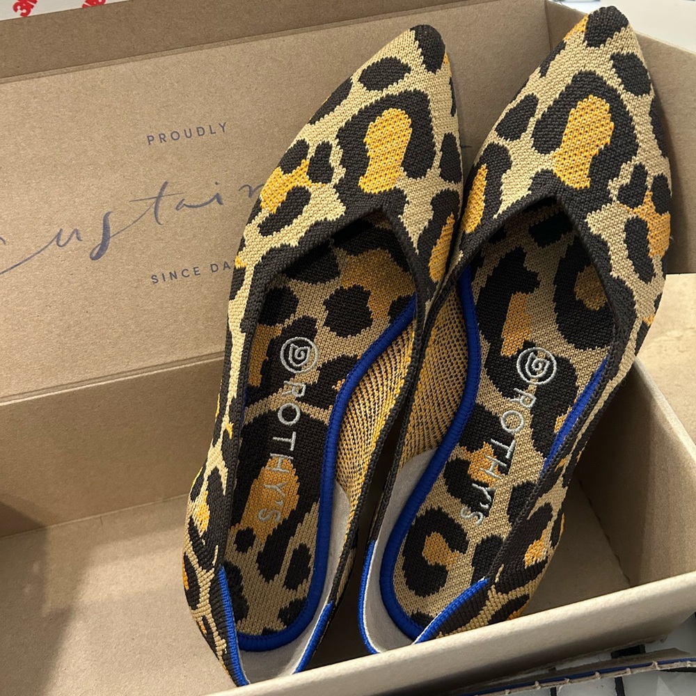 Rothy’s Big Cat Pointed Toe 7.5 the Point